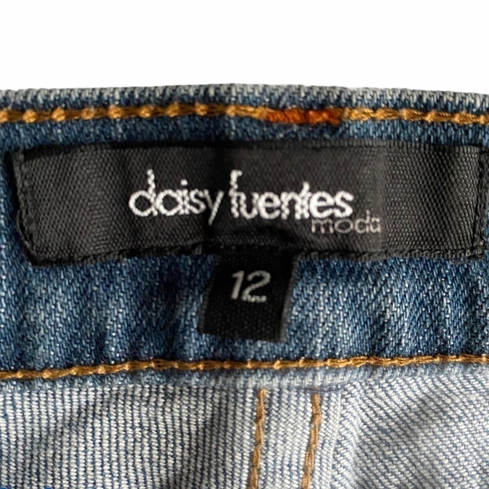 Flare Straight Legs Jeans Size 12 - Picture 4 of 8